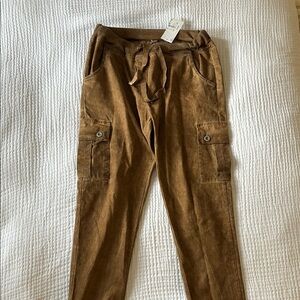 Women’s New Brown Cargo Pants